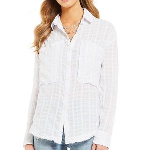 NWT Free People Loveland Woven Top - Small